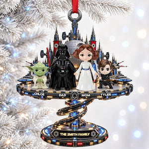 Our Galactic Family Christmas Ornament - Personalized Gifts For Family 05ohdt131026-Homacus