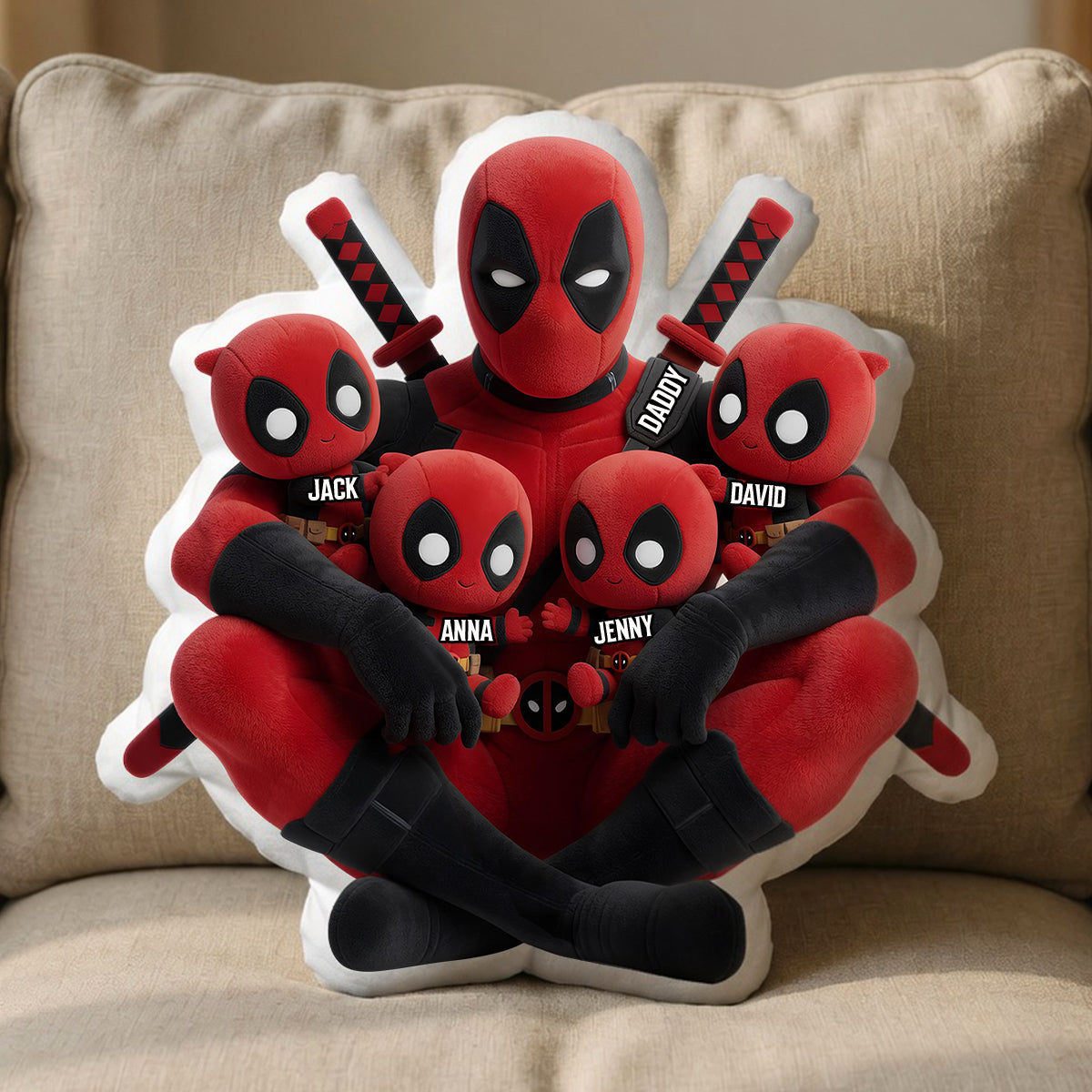 Funny Daddy Pillow - Personalized Gifts For Father's Day 04ohtn090526-Homacus