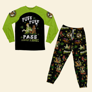 Christmas Gifts For Weed Lovers Pajama Set 151acxx260824-Homacus