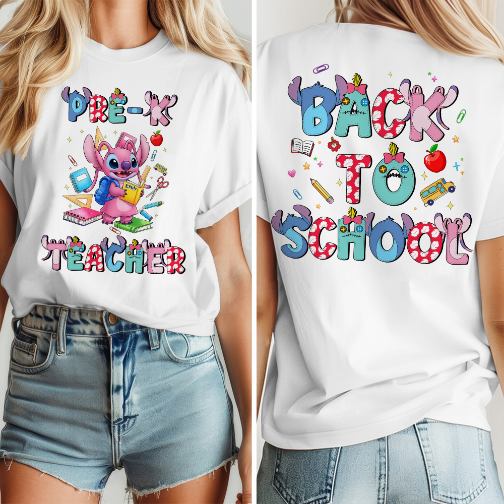 Teacher Back to School Shirt - Personalized Gifts For Teacher 03HUPU010725-Homacus