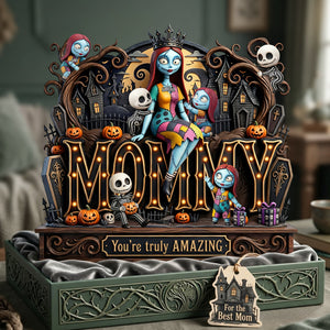 Mommy Spooky Acrylic Plaque - Personalized Gifts For Mom 03PATA030426-Homacus