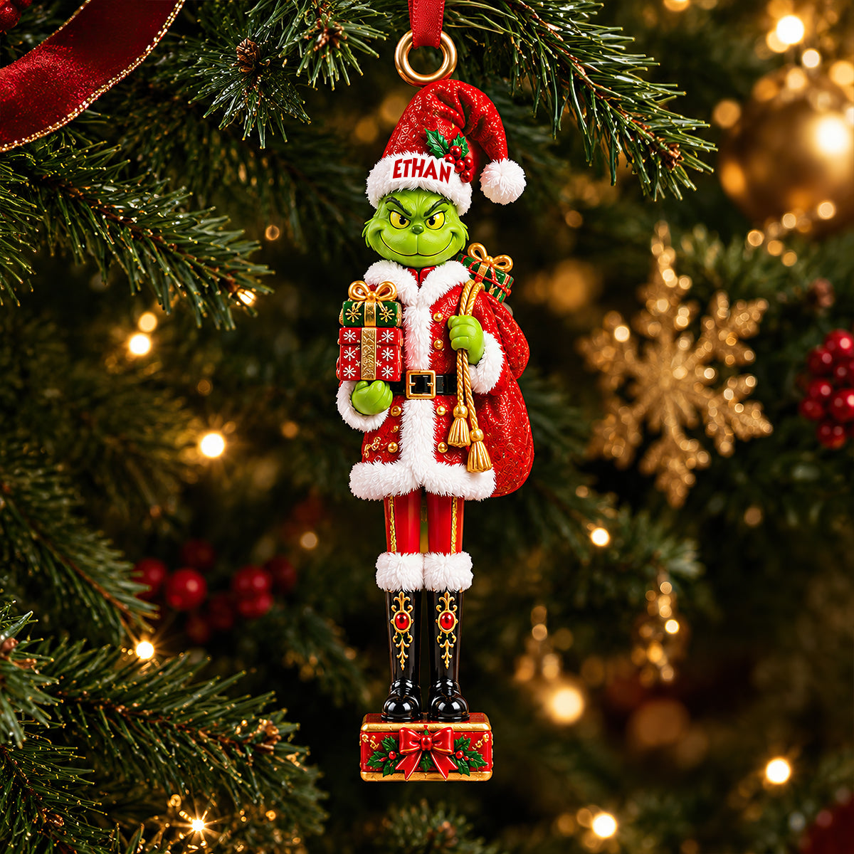 Whimsical Character Acrylic Ornament - Personalized Christmas Gifts 02tydt171026