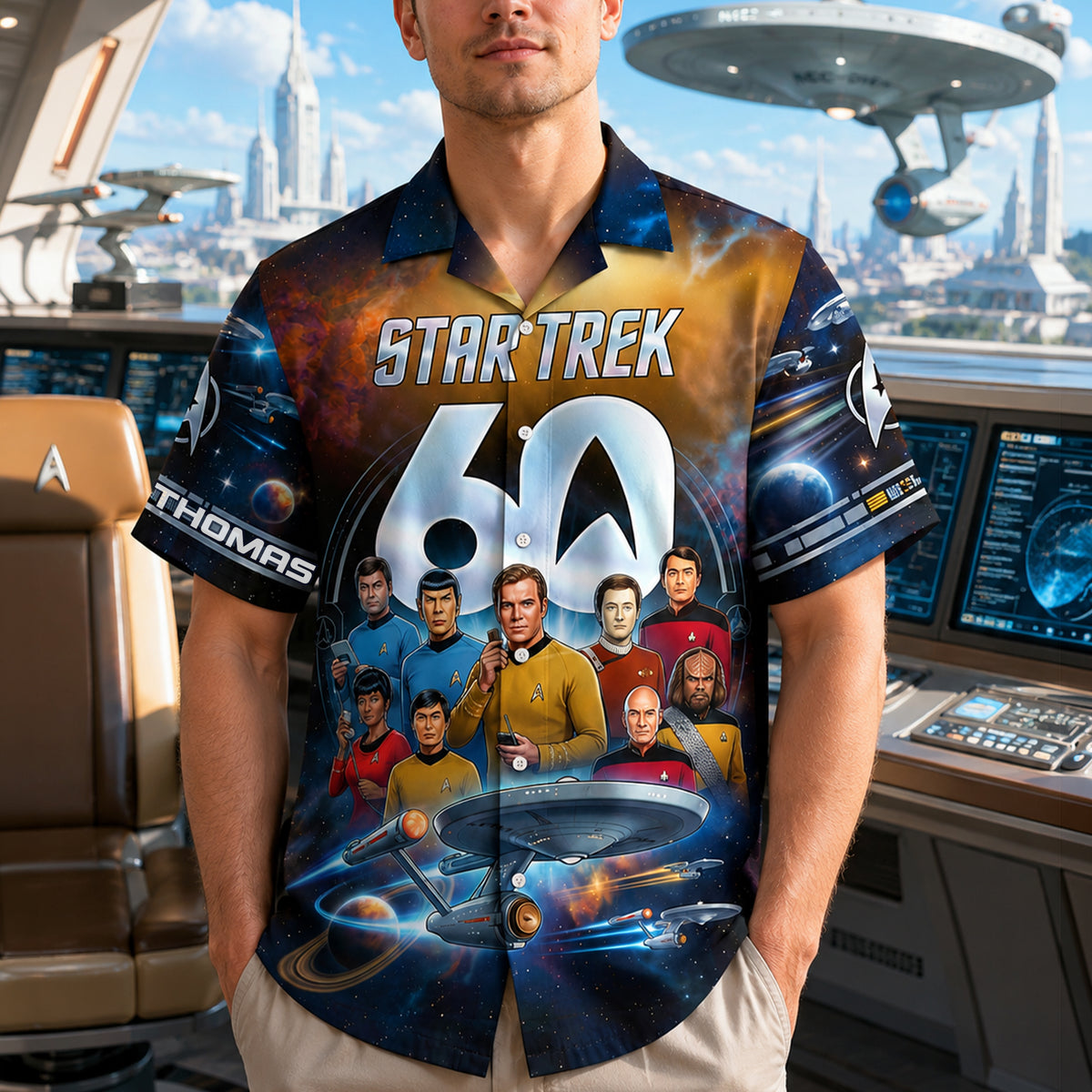 Celebrating 60 Years Hawaiian Shirt - Personalized Gifts For Movie Lovers 03NALU050626-Homacus