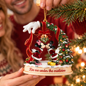 Romantic Couple Acrylic Ornament - Personalized Gifts For Couple 02toqn070926
