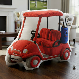 Golf Cart Adventures Pillow - Personalized Gift For Golfers 05OHLU091225-Homacus