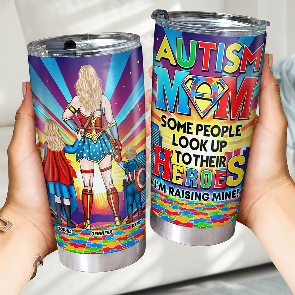 Personalized Gifts For Autism Mom Tumbler 05toqn030325pa-Homacus