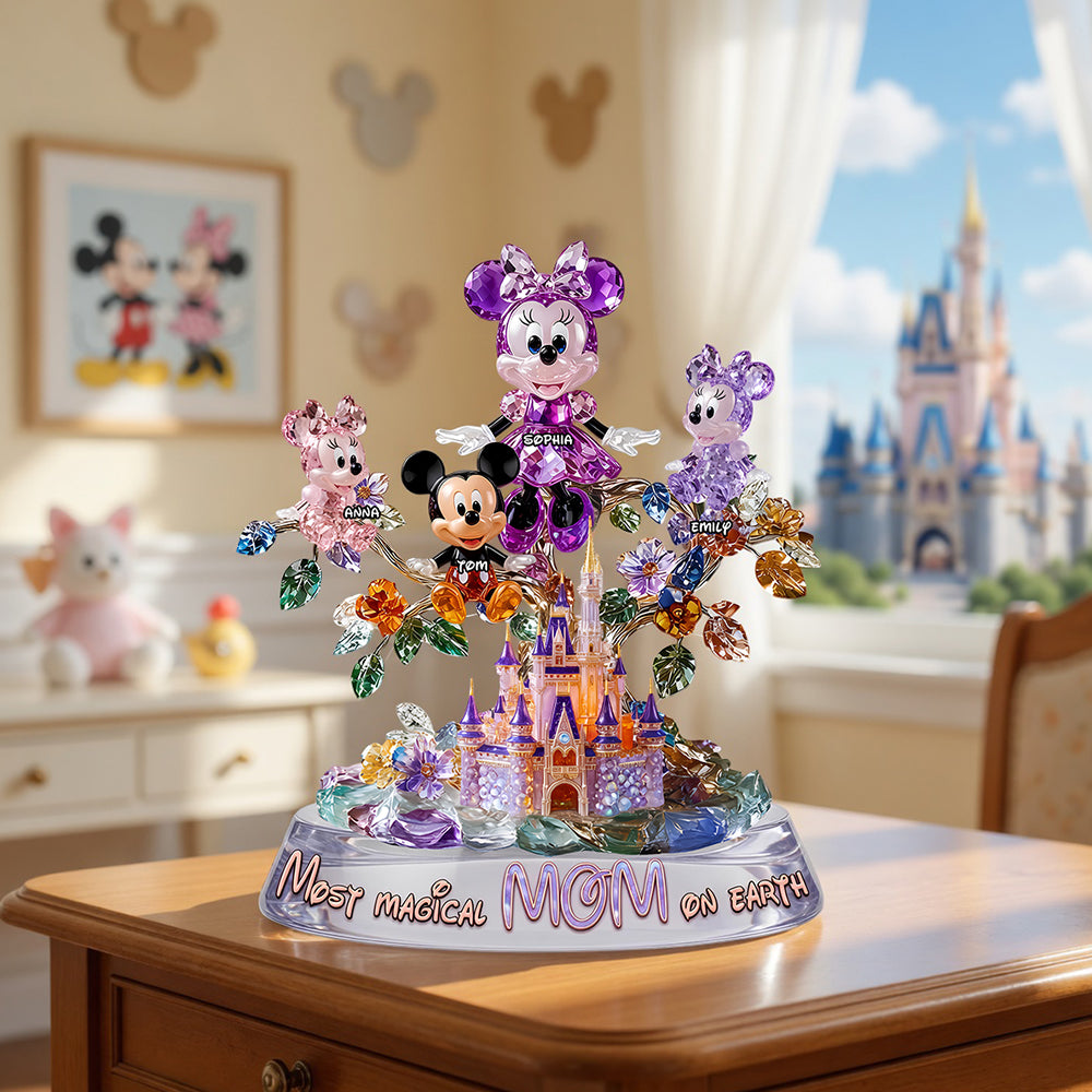 Magic Tree Mom Acrylic Plaque, Personalized Gifts For Mom 03qhdt200426-Homacus