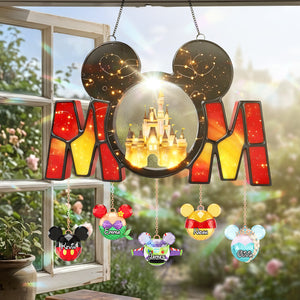 Magic Castle Acrylic Suncatcher - Personalized Gift For Mom 01OHTA090326-Homacus