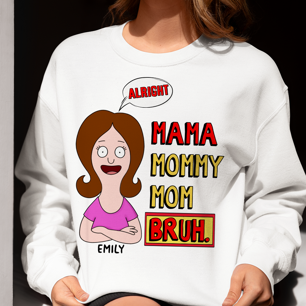 Personalized Gifts For Mom Shirt Mama Mommy Mom 05ohpu060325hg-Homacus