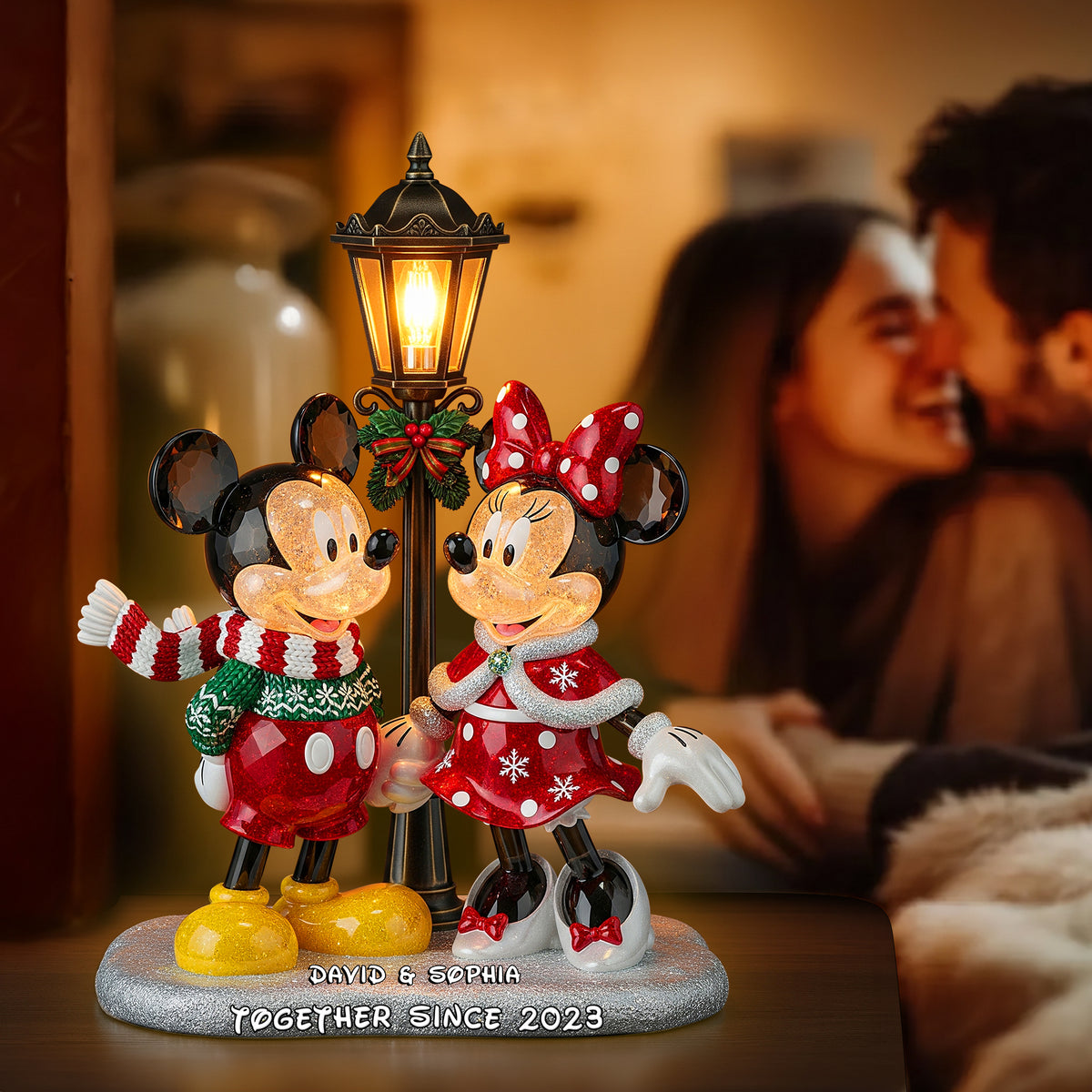 Together Forever Couple Light Box - Personalized Anniversary Gift For Couples 07PGLU281025-Homacus