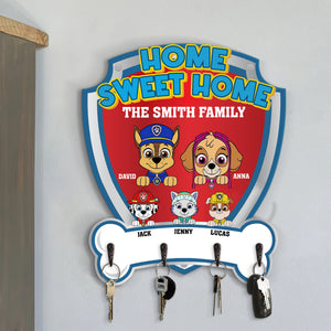 Personalized Gifts For Family Key Hanger 01NATN100624-Homacus