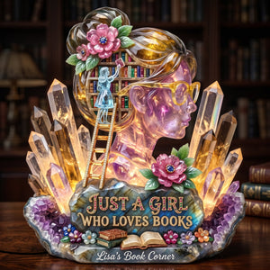 Personalized Gifts For Book Lovers Acrylic Light Box 02HULU150626