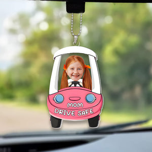 Personalized Custom Photo Gifts For Parents, Car Hanging Acrylic Ornament 05KAMH051024-Homacus