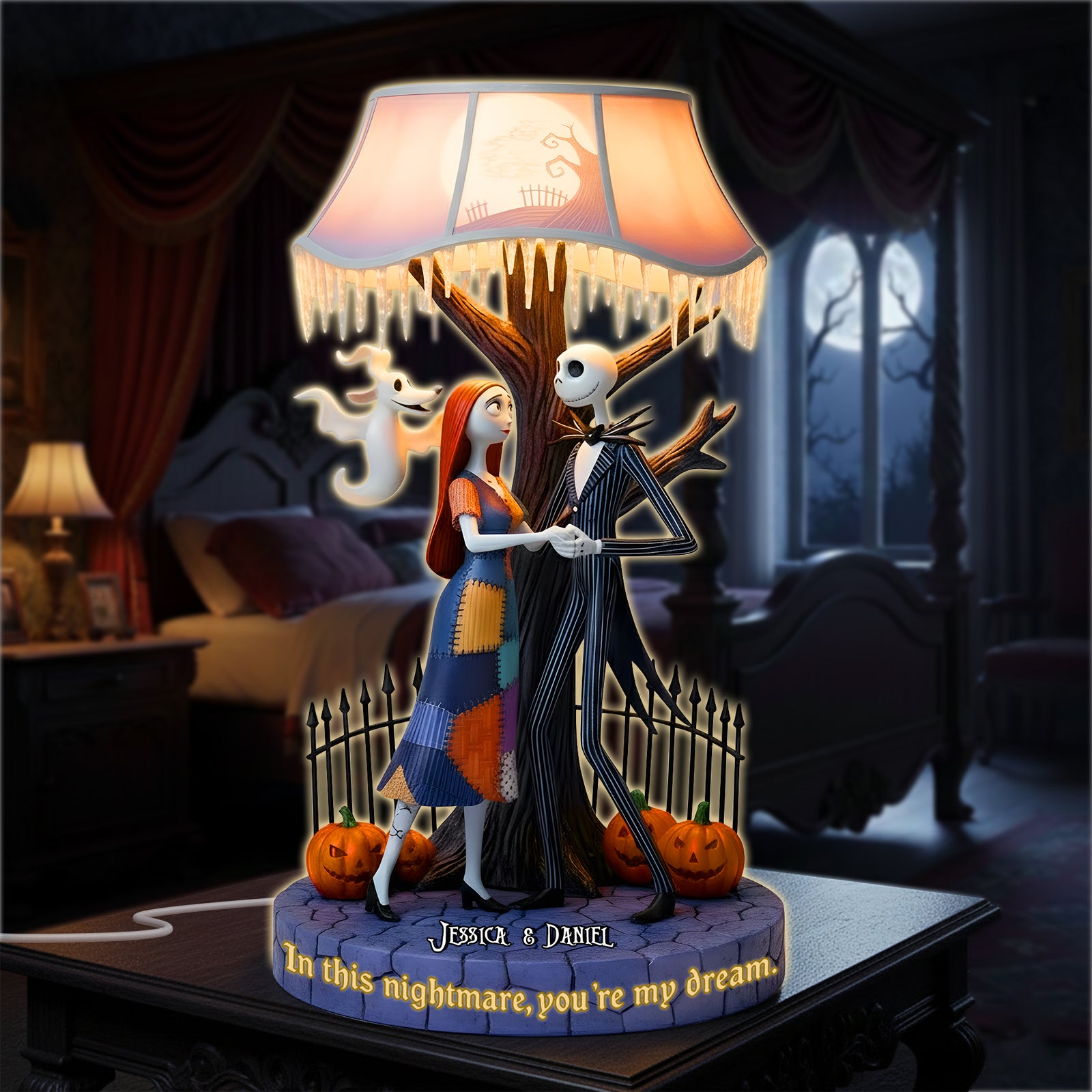 Dancing Couple Acrylic Light Box - Personalized Gifts For Couple 07tolu011225-Homacus