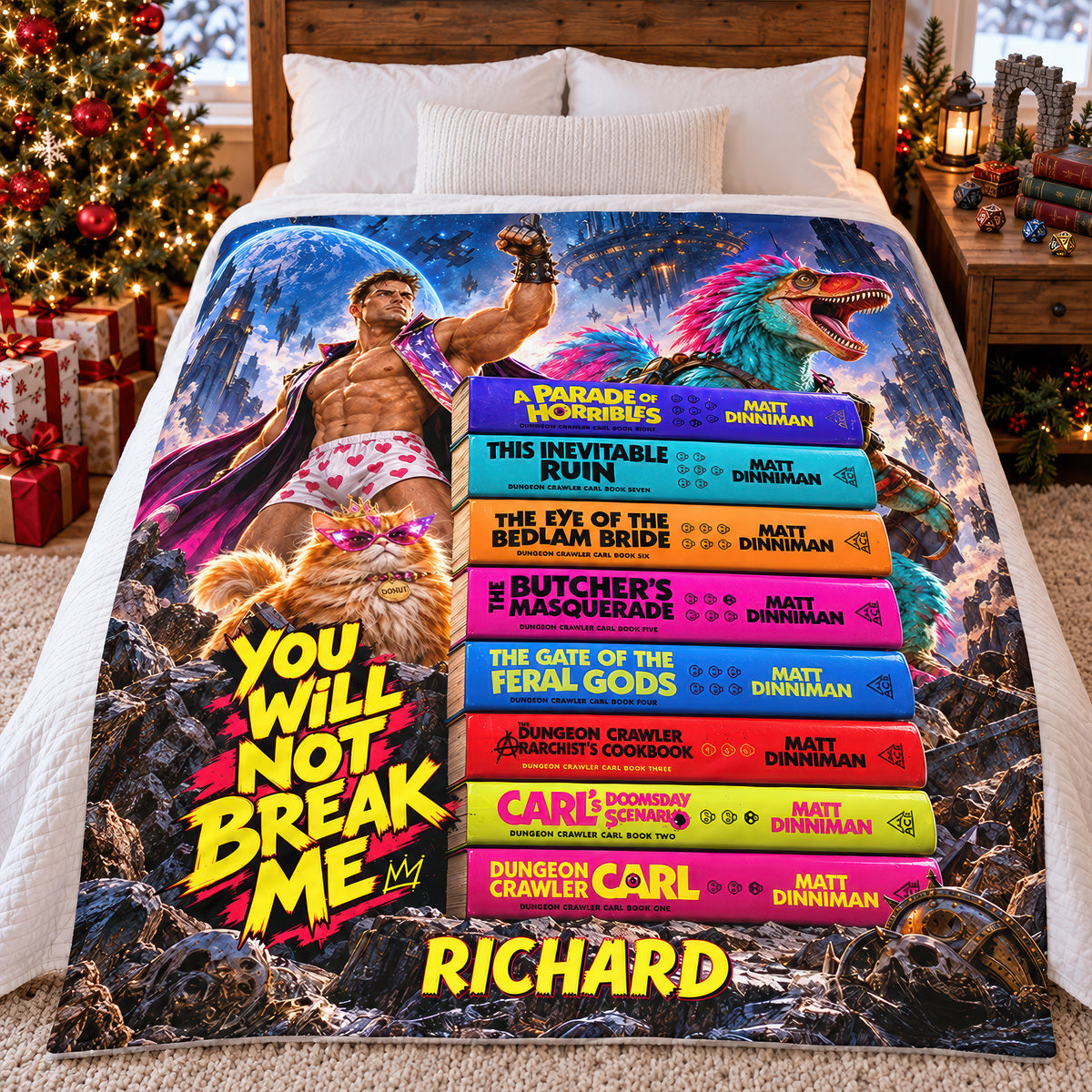 Legendary Quest Adventure Blanket - Personalized Gift For Fantasy Lovers 01HUQN021026