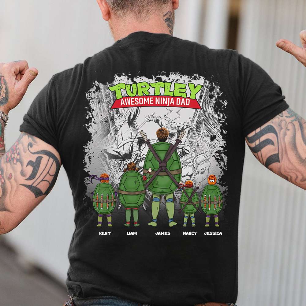 Personalized Gifts For Dad Shirt Awesome Dad 06htpu300124-Homacus