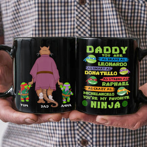 Personalized Gifts For Dad Coffee Mug Brave Smart Strong Daddy 02NATN240523-Homacus