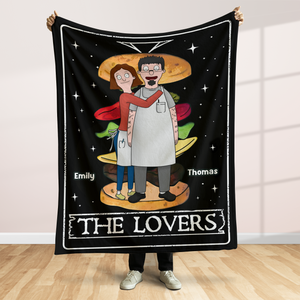 Personalized Gifts For Couple Blanket 01topu261224hg-Homacus