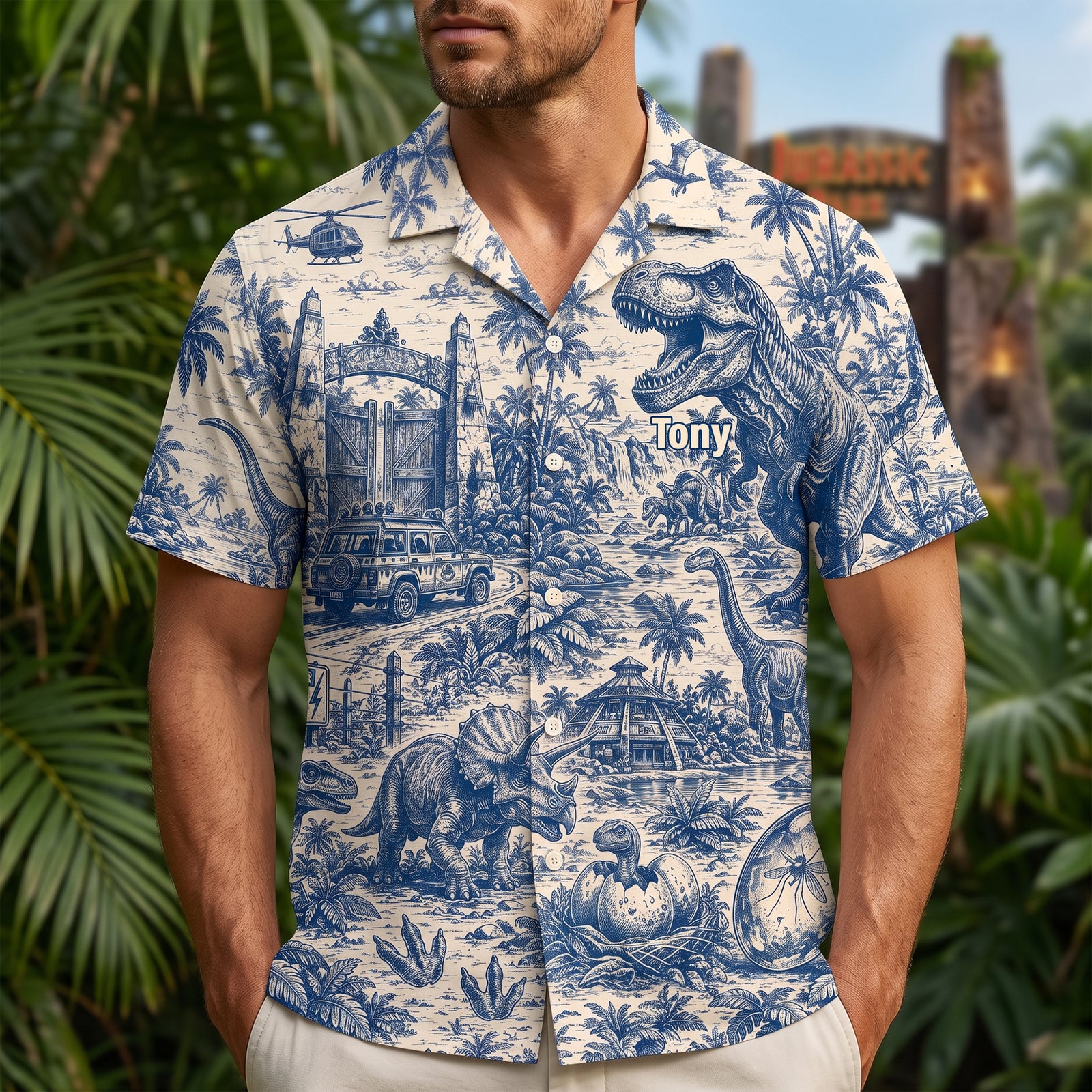 Prehistoric World Hawaiian Shirt - Personalized Gifts 02nalu300626-Homacus