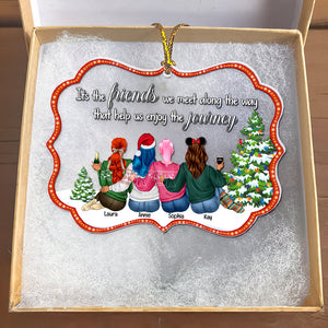 Personalized Gifts For Friends Ornament Christmas 02XQLU300924TM-Homacus