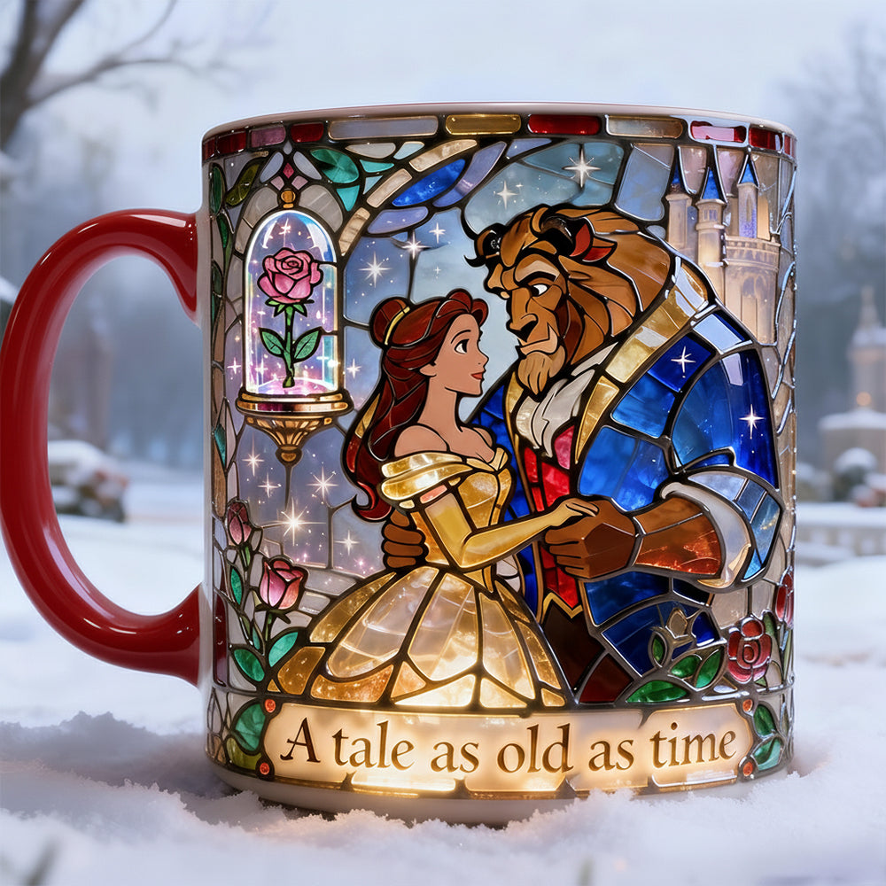 Romantic Fairy Tales Accent Mug - Personalized Gifts For Couple 04HYDT160126-Homacus