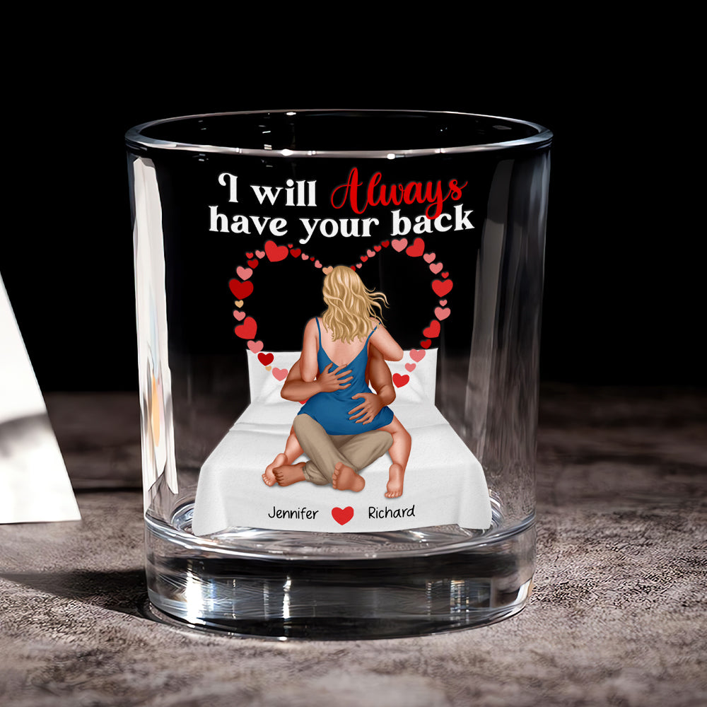 Couple Whiskey Glass - Personalized Gifts 01qhqn150125hh-Homacus