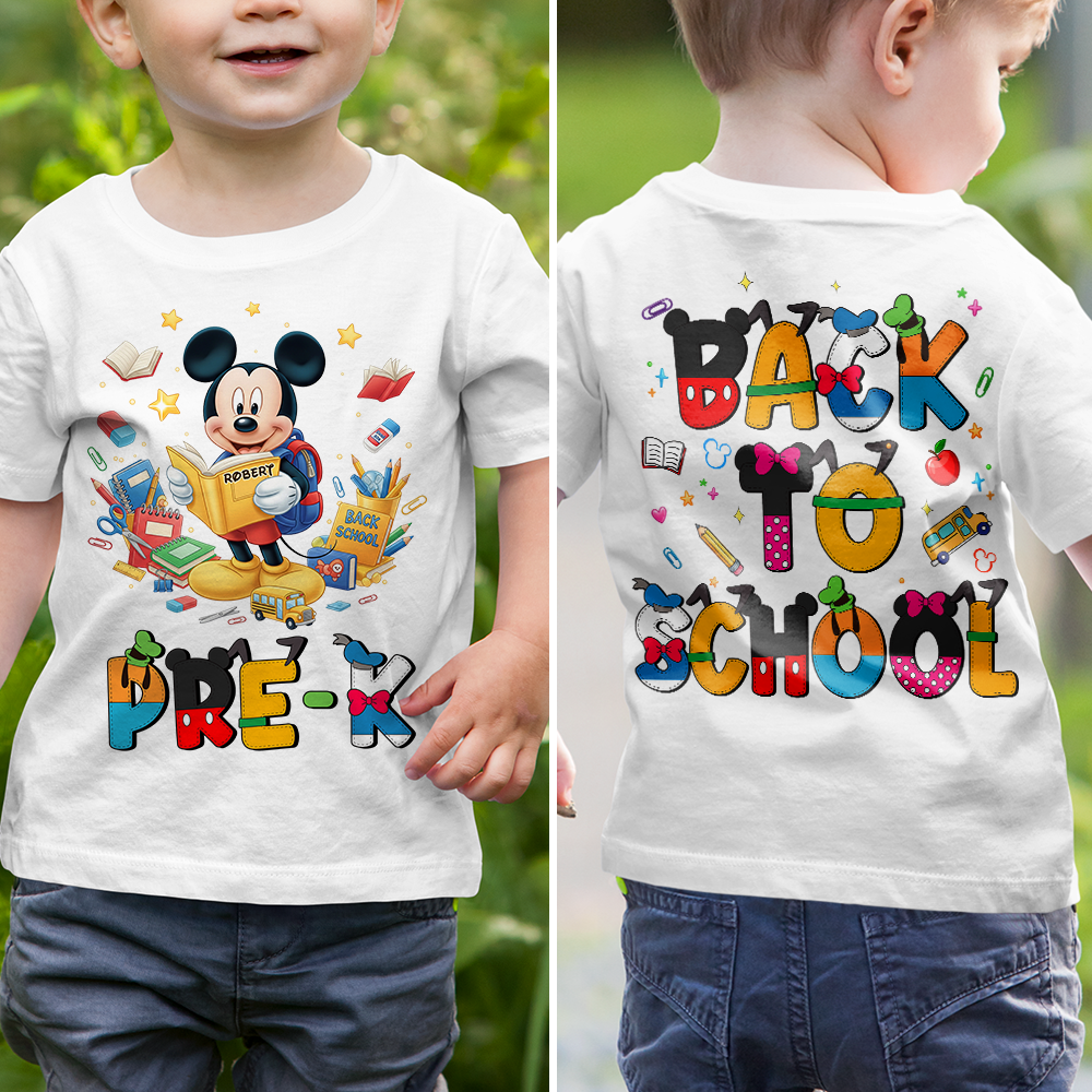 Back To School Kid Shirt - Personalized Gifts For Kid 03HUPU030725-Homacus