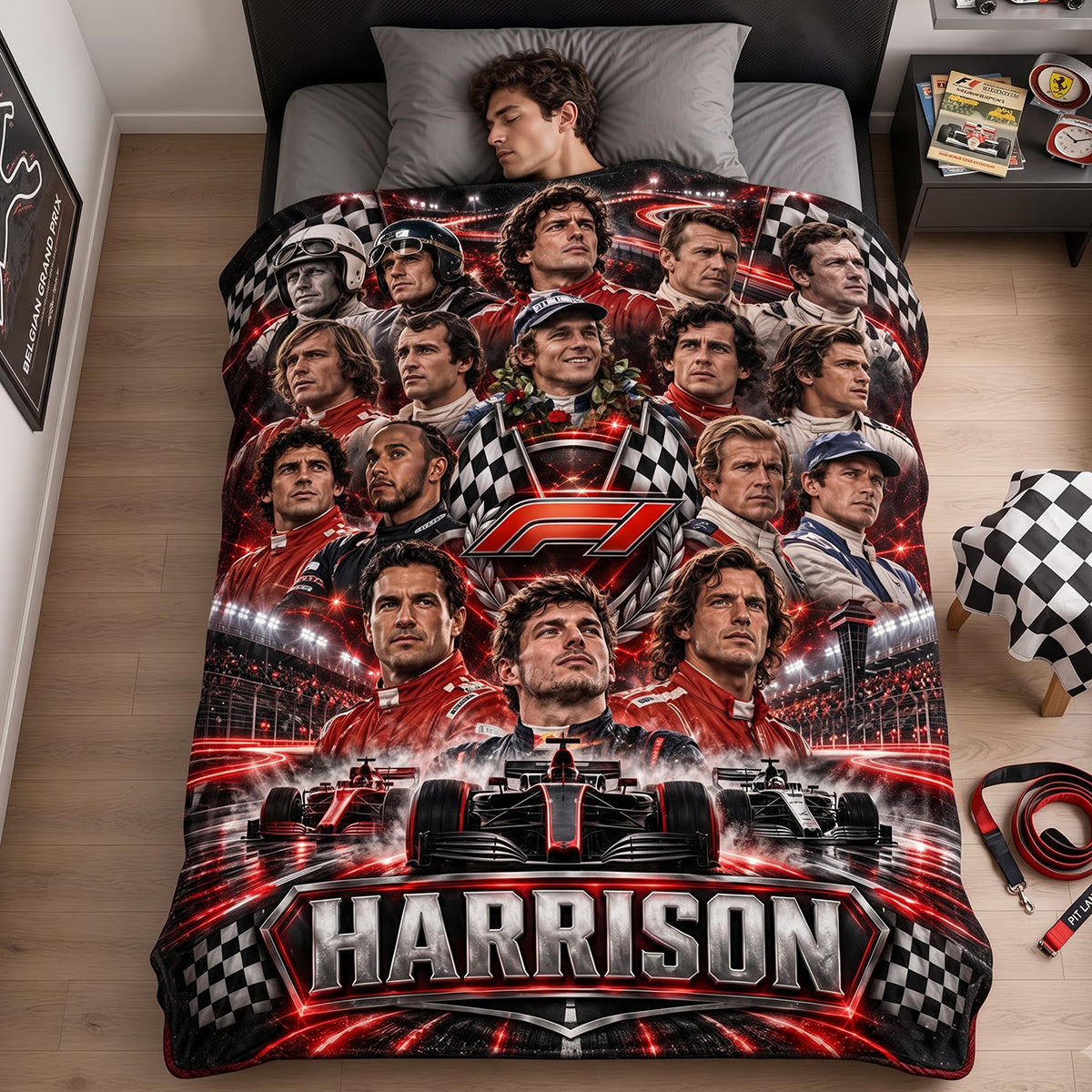 Legends Speed Blanket - Personalized Gifts For Speed Lovers 03nata240926