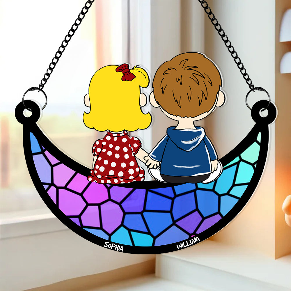 Personalized Gifts For Couple Suncatcher Ornament 02OHDT021224HG-Homacus