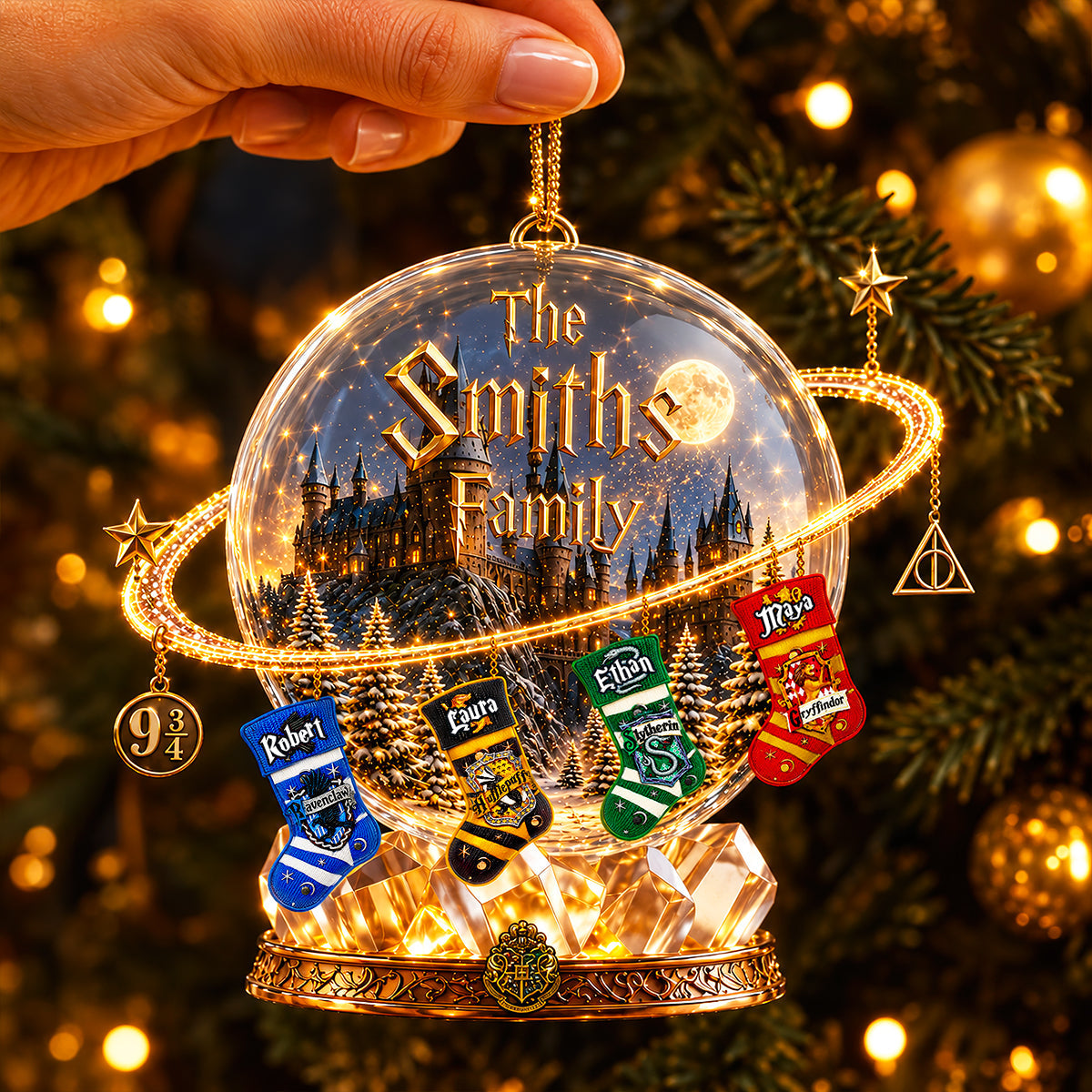 Shady Fantasy World Acrylic Ornament - Personalized Christmas Gifts 04ohdt220826-Homacus