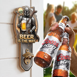 Adventure Warrior Wall Hanging Bottle Opener - Personalized Gifts 05NAQN200726-Homacus