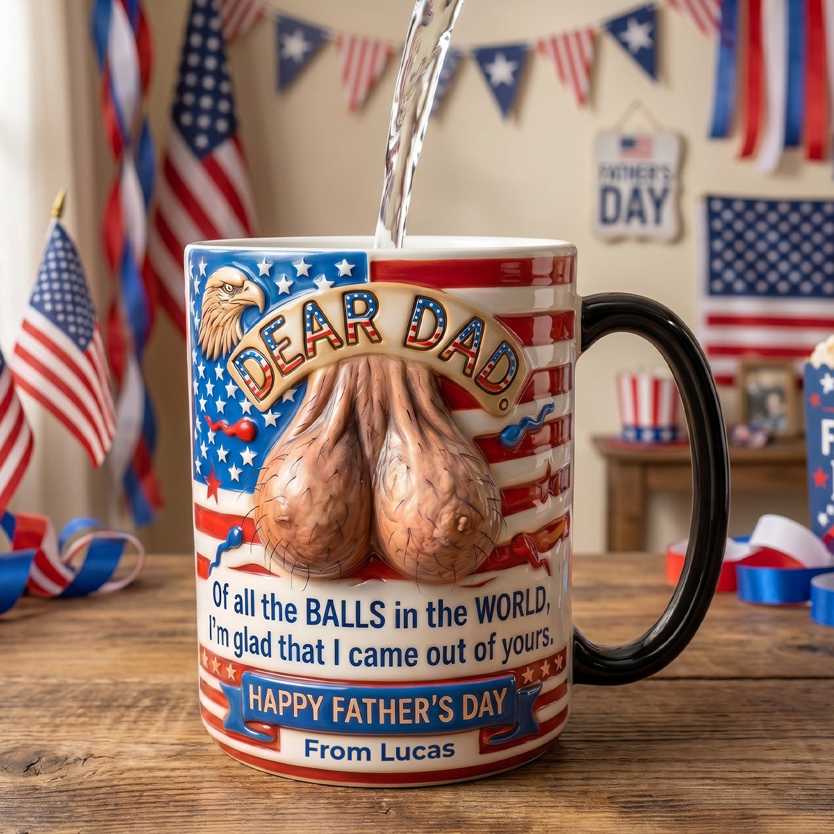 Came Out Of Yours Dad Magic Coffee Mug - Personalized Gifts For Dad 03tydh180526-Homacus