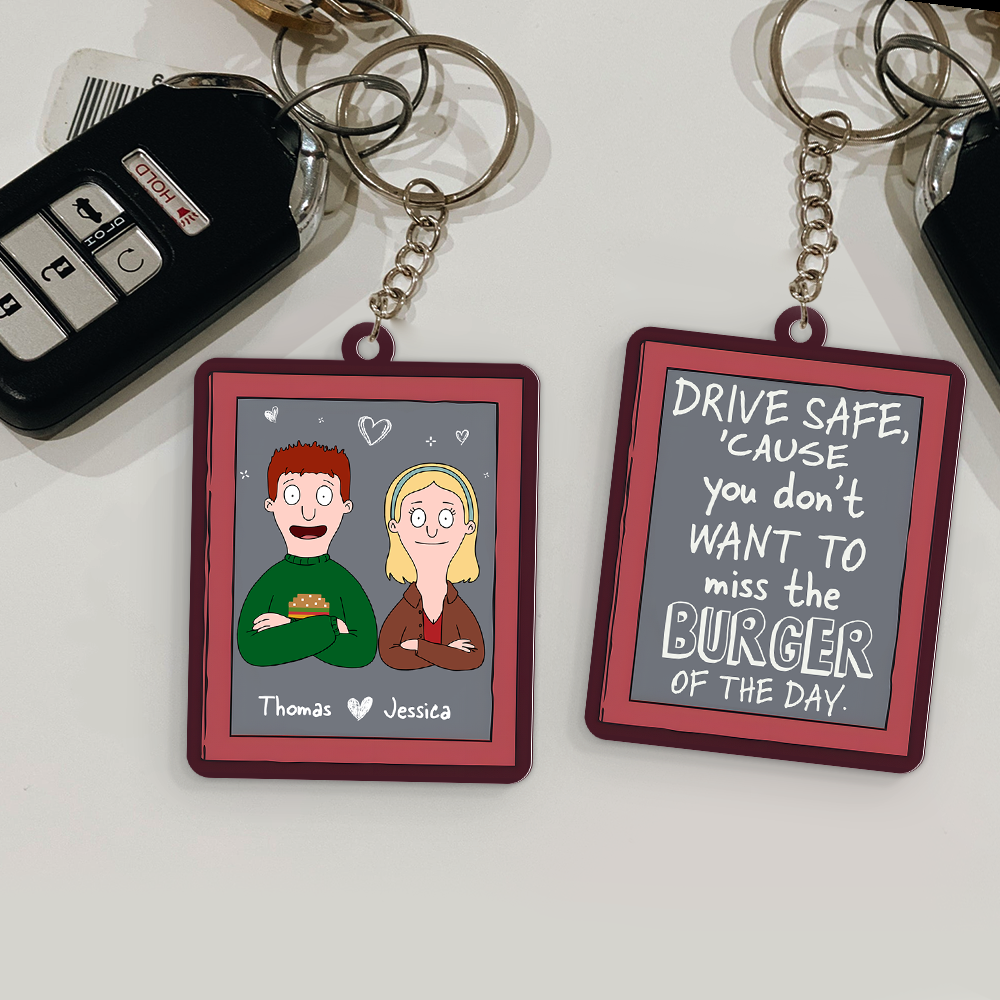 Personalized Gifts For Couple Keychain 04topu080125hg-Homacus