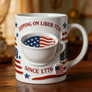 Proud Liber-tea Mug, Personalized Gifts For Tea Lovers 03QHQN280226-Homacus