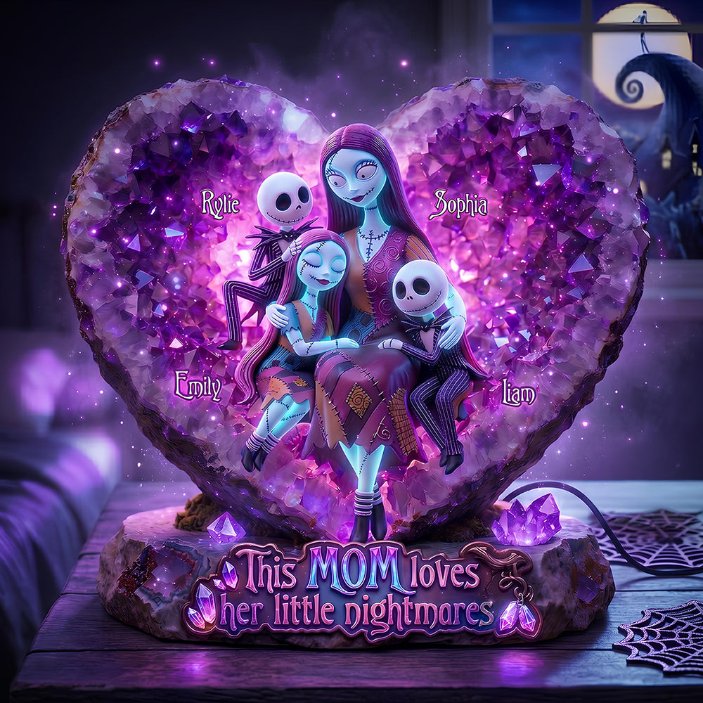 Dark Fantasy Mom & Kids Light Box Personalized Gifts For Mom 04HUDT140426-Homacus