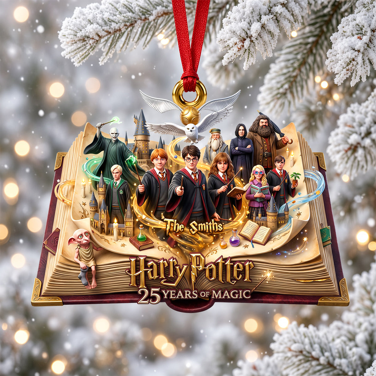 A Mystical Journey Through 25 Years Ornament - Personalized Gift For Fantasy Lovers 04NADH210926