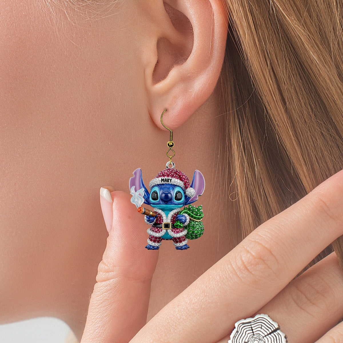 Cartoon Alien Acrylic Earrings Personalized Funny Gifts For Smokers 01totn160725-Homacus