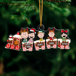 Personalized Gifts For Family Ornament Acrylic Christmas 02XQLU130924HG-Homacus