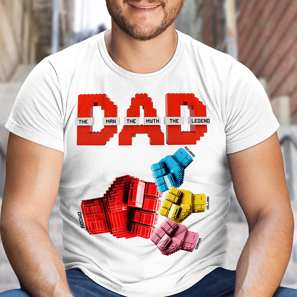 Powerful Punch Dad Shirt - Personalized Gifts For Dad 06OHQN270525-Homacus