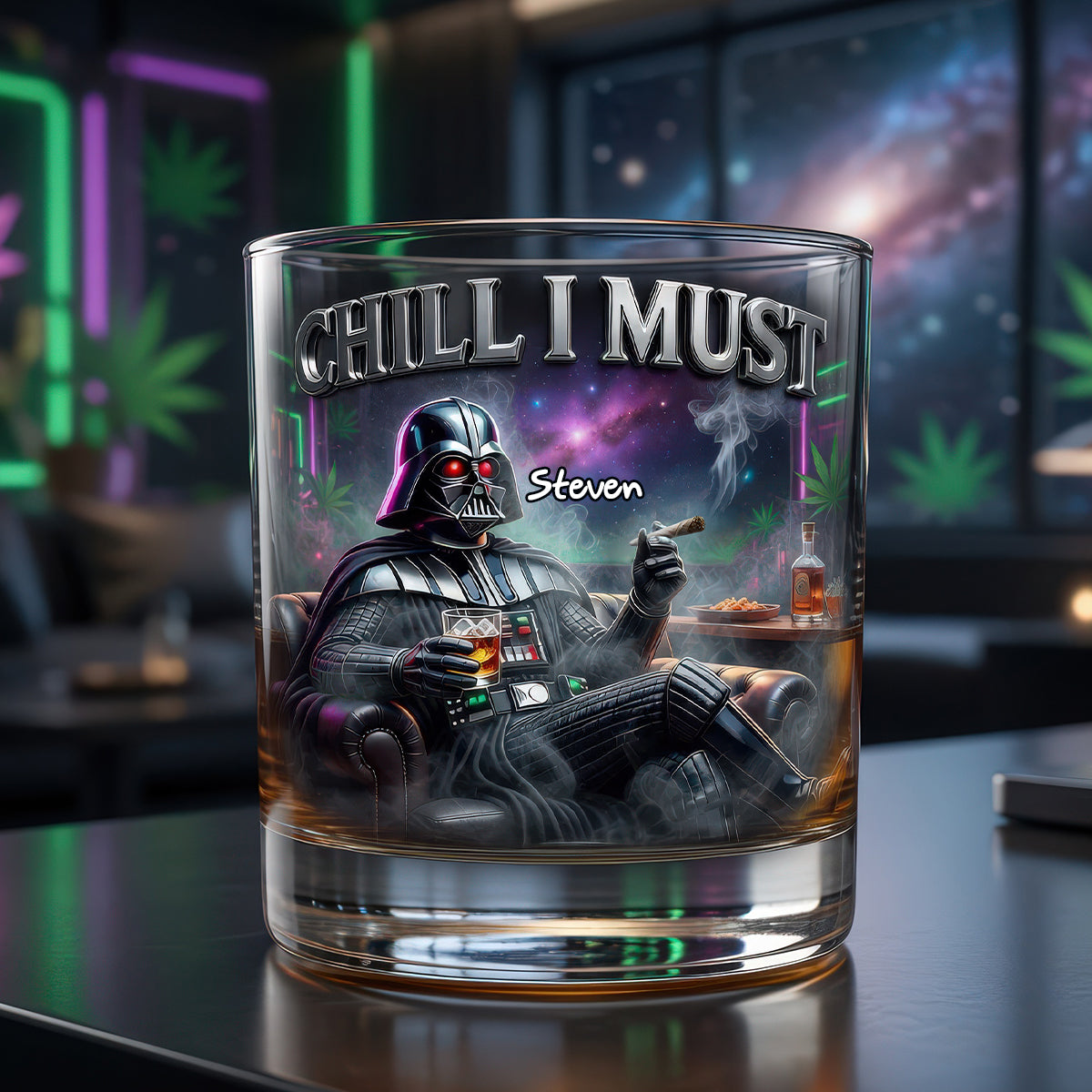 Chill I Must Drinking Glass - Personalized Gifts 03todh170626-Homacus