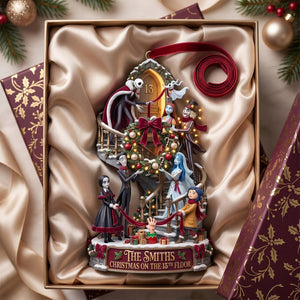 Spooky Christmas Ornament - Personalized Gifts For Family 04hatn180826