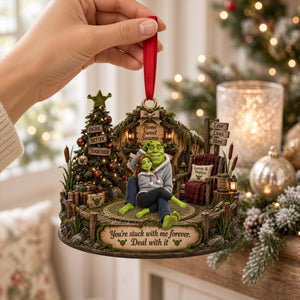 Sweet Swamp Christmas Ornament - Personalized Gifts For Couple 05totn250926-Homacus