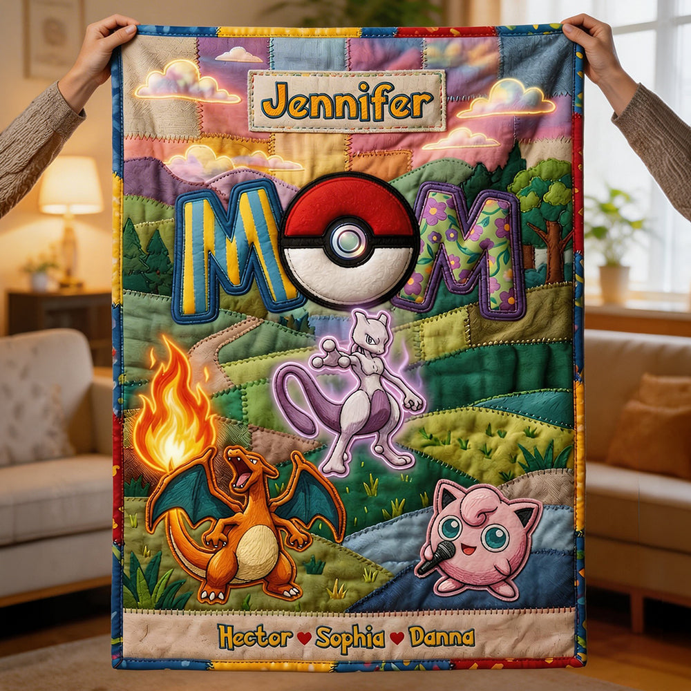 Adventure Mom Blanket - Personalized Gifts For Mothers 04padt260326-Homacus