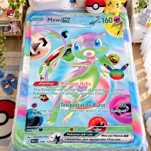 30th Anniversary Creature Game Card Blanket - Personalized Gifts 04hulu260926