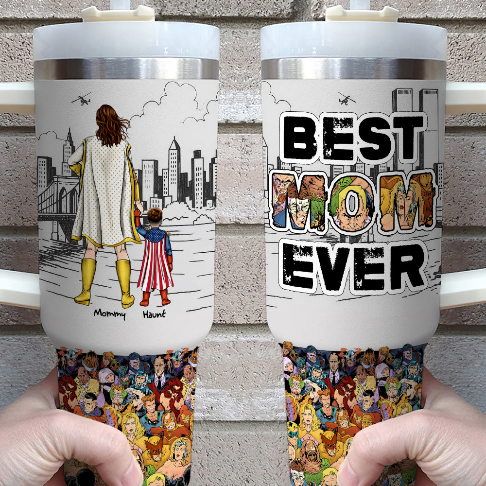 Best Mom Ever 40oz Tumbler - Personalized Gifts For Mother 01TGLU150425HG-Homacus