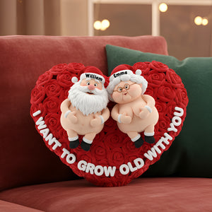 Naughty Old Couple Pillow - Personalized Gifts For Couple 01ohlu181125-Homacus
