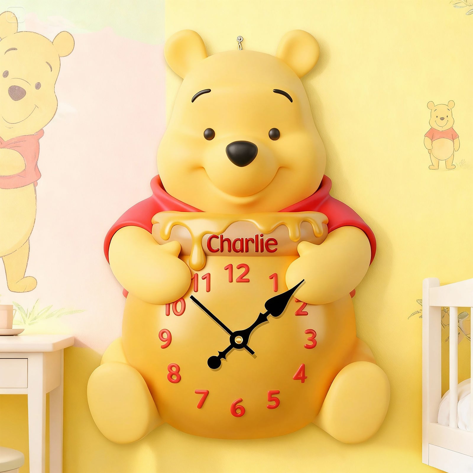 Cute Character Wall Clock - Personalized Gifts For Loved Ones 06hymg291225-Homacus