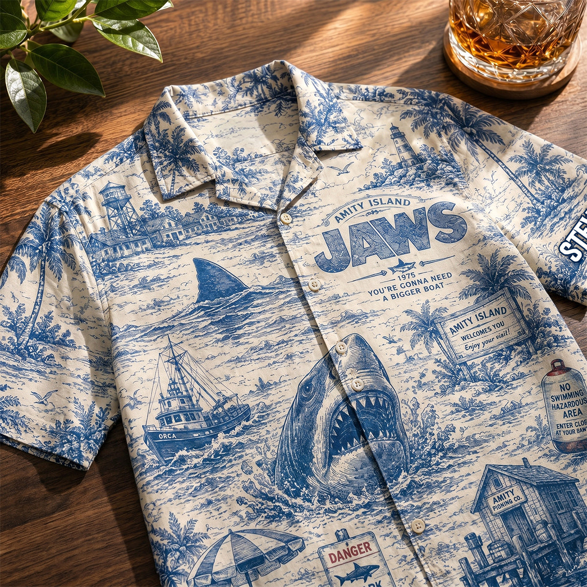 Toile De Jouy Hawaiian Shirt - Personalized Gifts 05nadh170626-Homacus