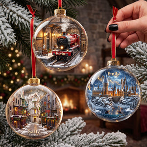 Enchanted Places Ornament - Personalized Christmas Gifts 02nata290926