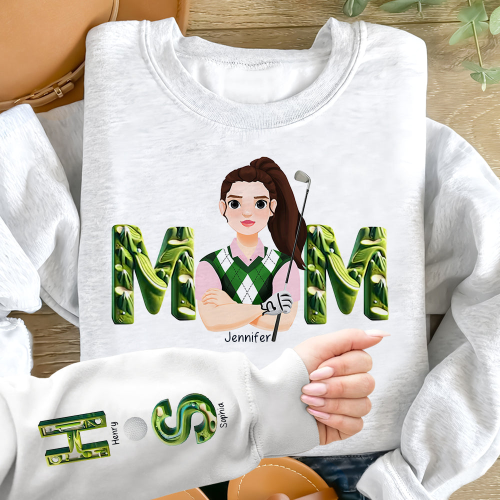 Personalized Gifts For Golf Mom Shirt 03xqqn180225pa-Homacus